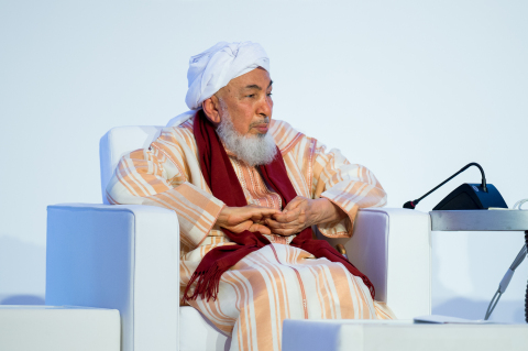 促進穆斯林社會和平論壇主席Shaykh Abdallah bin Bayyah閣下（照片：AETOSWire） 