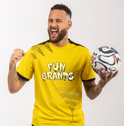 世界著名足球明星 Neymar Junior 宣布與 Fun Brands 合作，以自有品牌進入雞尾酒和無酒精雞尾酒市場（照片：美國商業資訊）