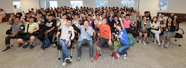 Attendees of Go Goal Life Experience Day showed off their high spirits and looked forward to joining a series of fun and rewarding workshops. (Photo: Business Wire)