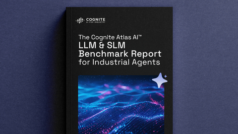 Cognite發布《Cognite Atlas AI™ LLM和SLM工業代理基準報告》（照片：美國商業資訊） 