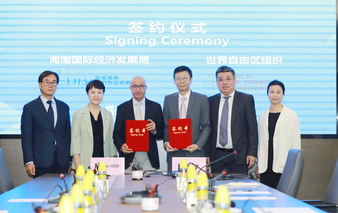 Dr. Zarooni after signing the agreement to host the World FZO Congress 2025 in China (Photo: AETOSWire)