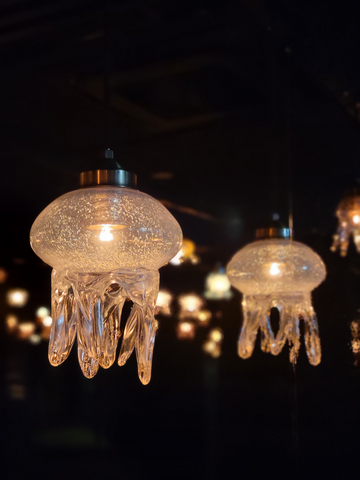 Jellyfish lamps titled “Jellyfish Luminaries ”. (Photo: Business Wire)