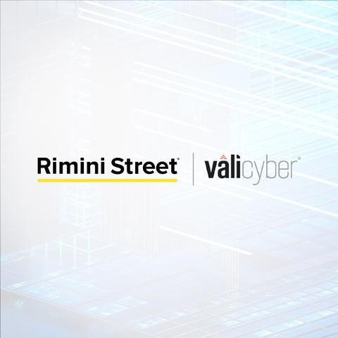 Rimini Street發布Rimini Protect™ Advanced Hypervisor Security，適用於VMware、Nutanix及所有其他基於Linux的虛擬機管理程式，由Vali Cyber®提供支援，以抵禦勒索軟體和其他漏洞（圖示：美國商業資訊）