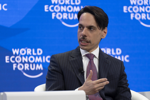 Saudi Arabia’s Minister of Foreign Affairs, His Highness Prince Faisal bin Farhan bin Abdullah, addressed a panel session at the World Economic Forum Annual Meeting 2025 in Davos on ‘Diplomacy amid Disorder’, where he spoke about an opportunity for the region “to turn a page” (Photo: AETOSWire)