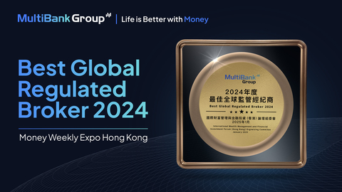 MultiBank Group荣膺2024年全球最佳受监管经纪商（图示：美国商业资讯）