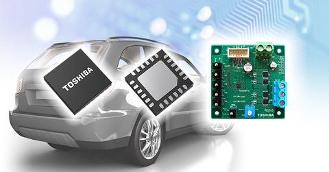 Toshiba: TB9103FTG, a gate driver IC for automotive brushed DC motors and the reference design 