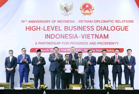 The signing ceremony took place during Vietnam's Communist Party General Secretary H.E. To Lam’s state visit to Indonesia. (Photo: Business Wire)